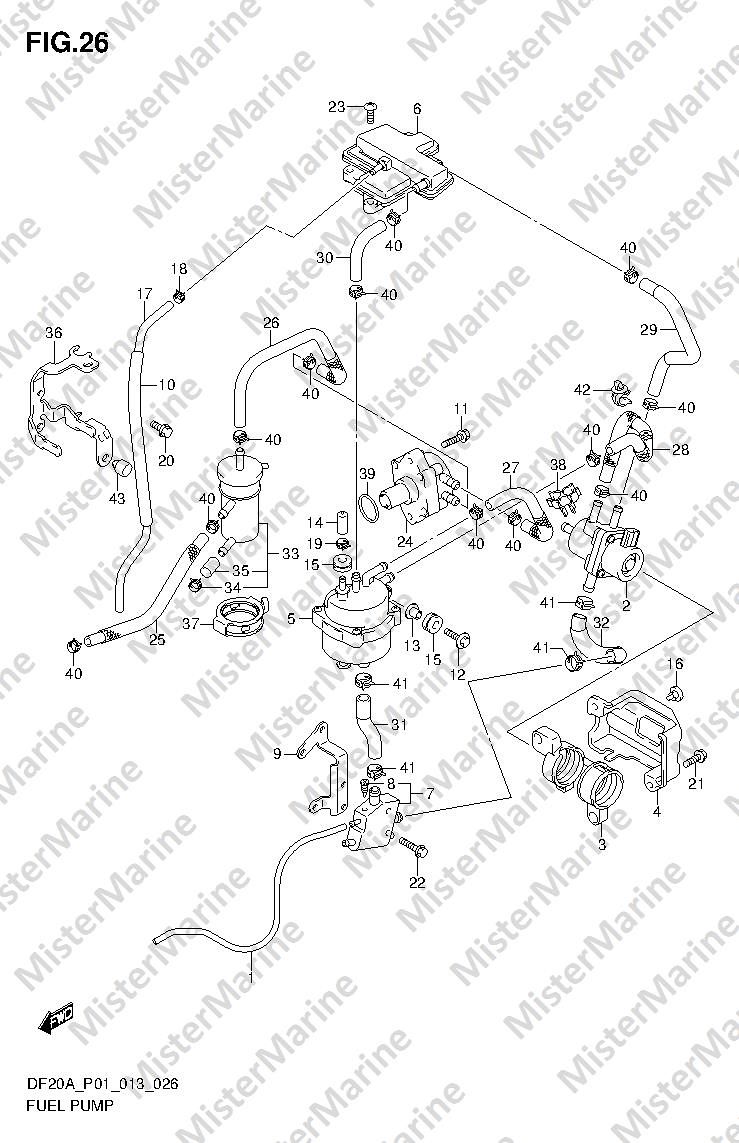 FIG.26 (1-D-5) FUEL PUMP