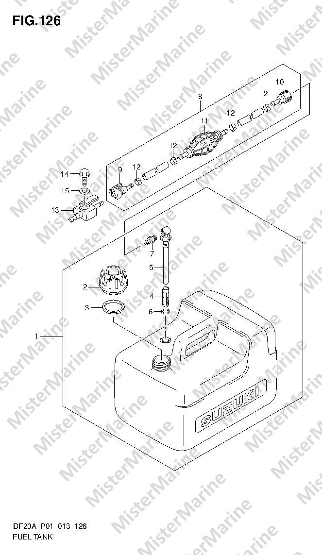 FIG.126 (1-L-4) FUEL TANK