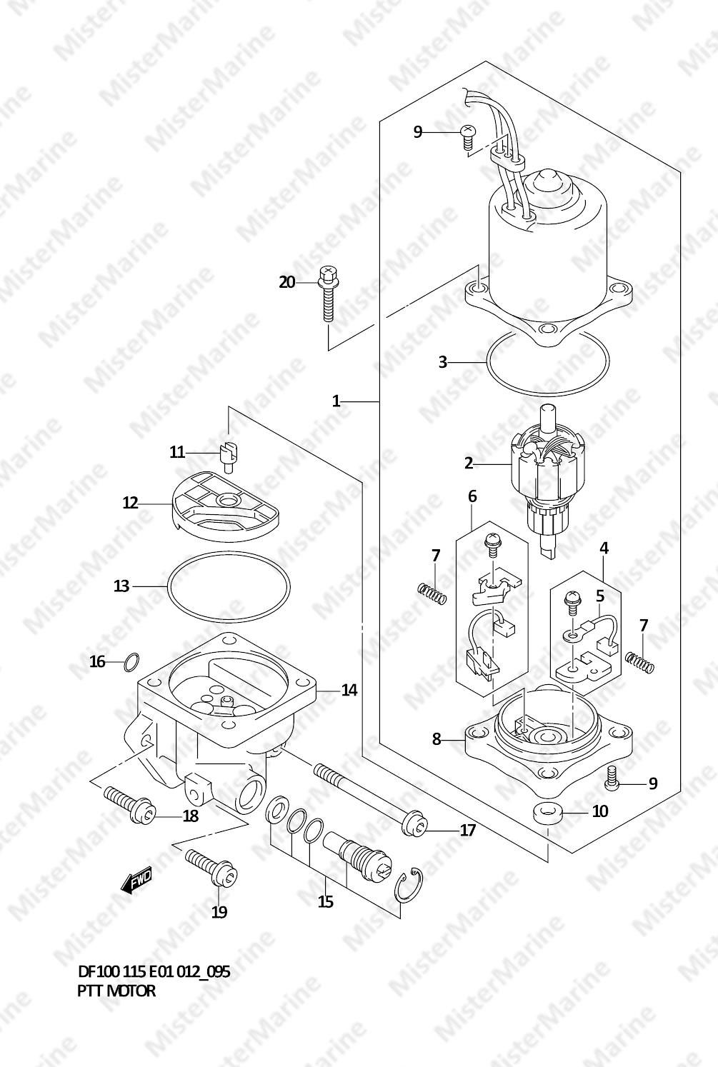 FIG.95 (1-J-2) PTT MOTOR