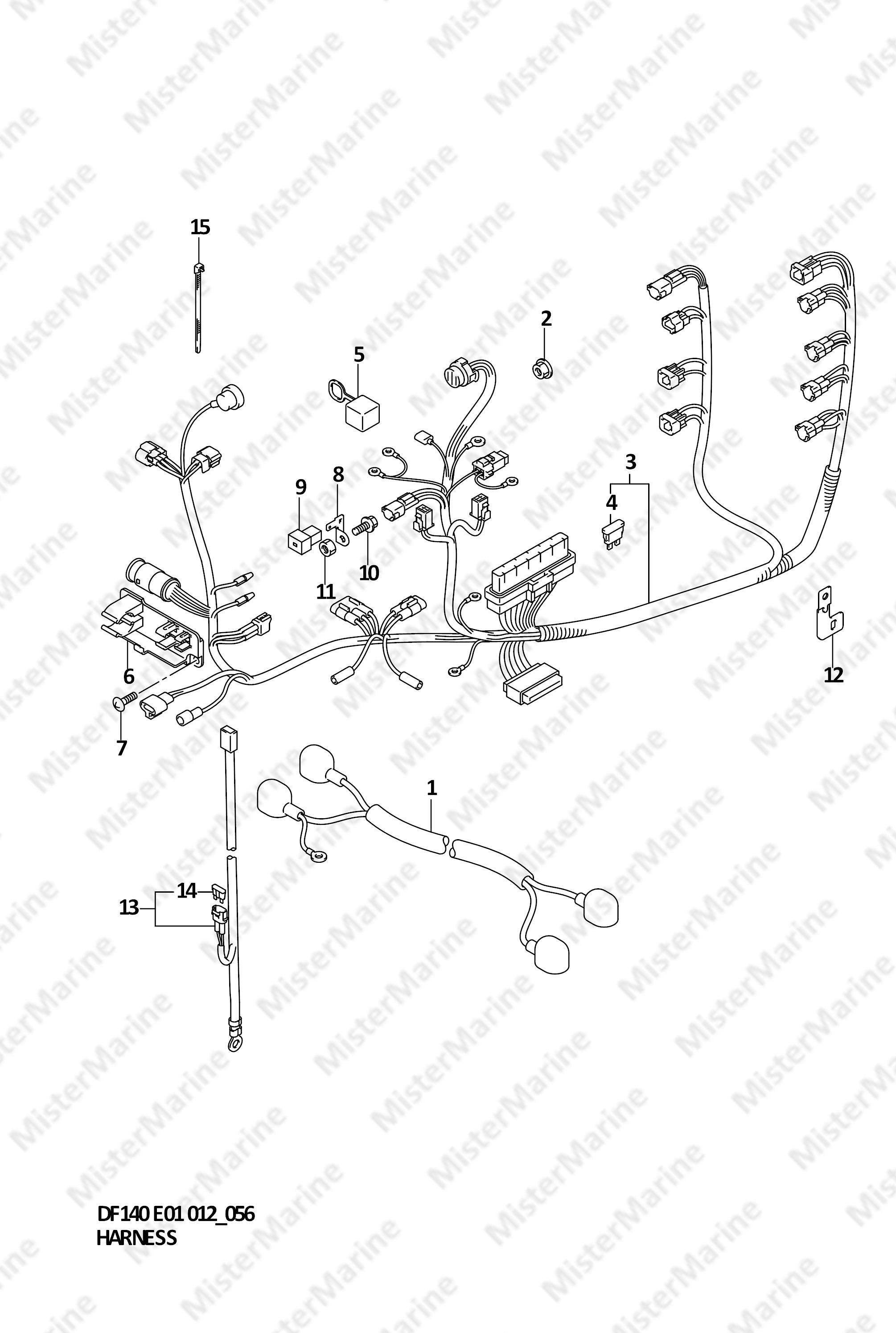 FIG.56 (1-F-13) HARNESS