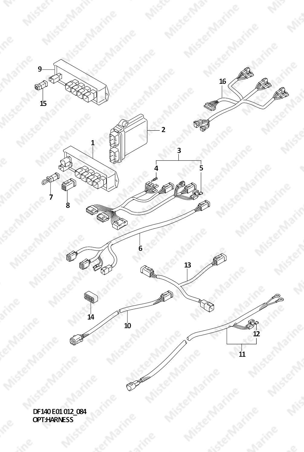 FIG.84 (1-H-14) OPT:HARNESS