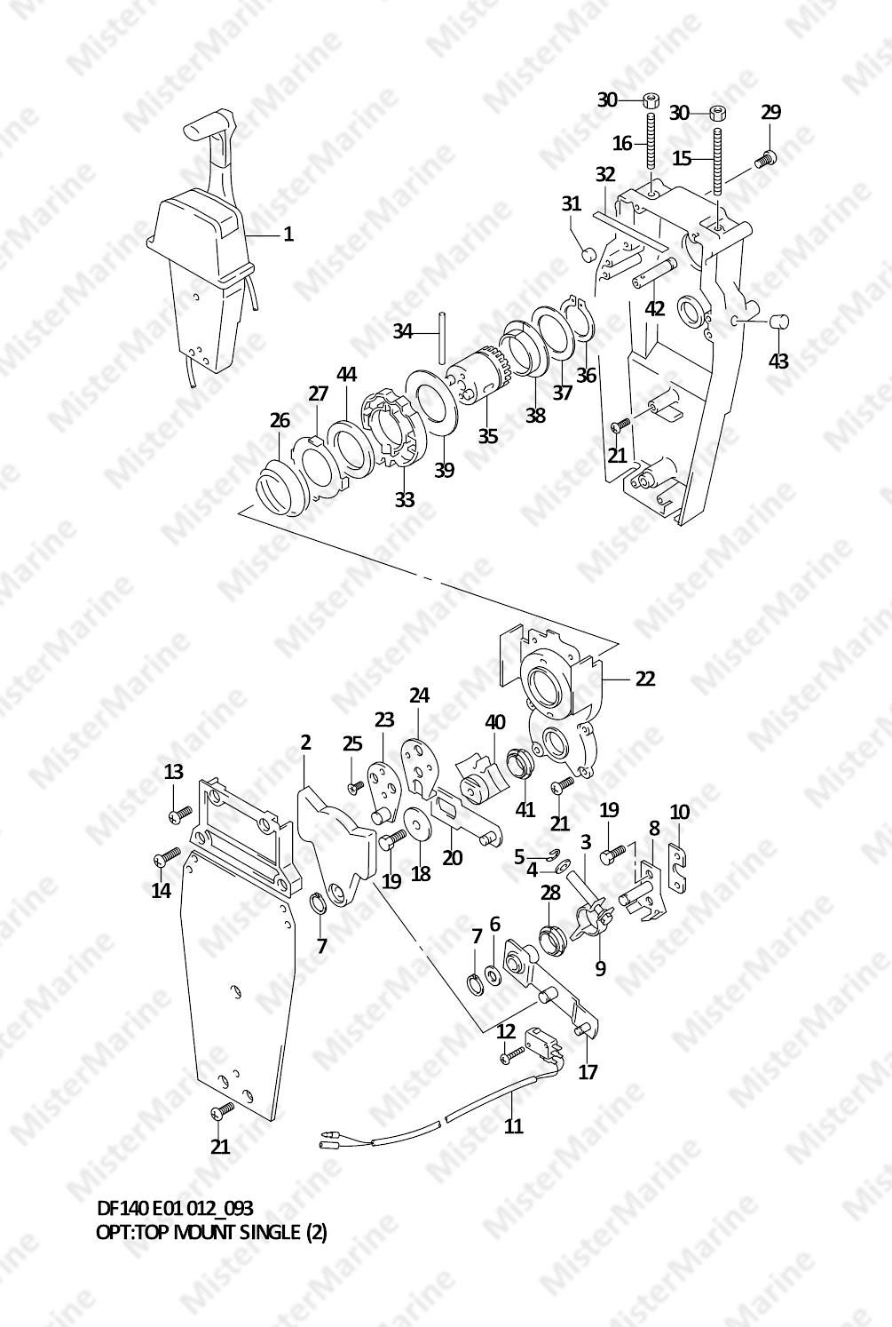 FIG.93 (1-J-4) OPT:TOP MOUNT SINGLE (2)