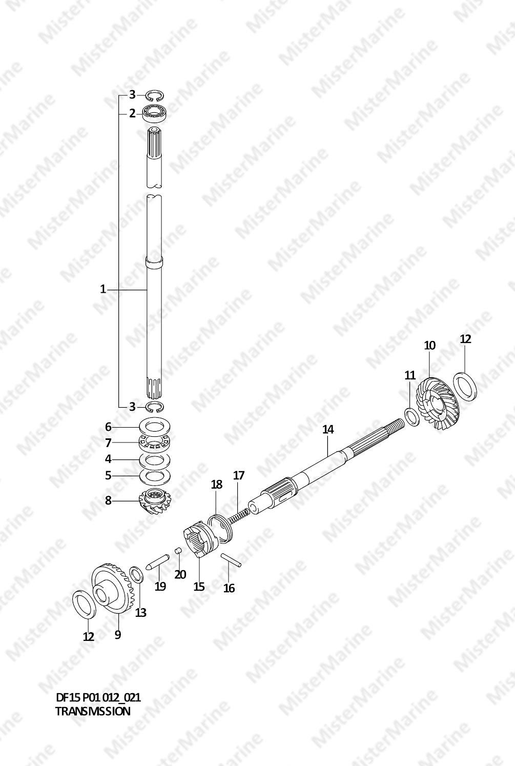 FIG.21 (1-C-11) TRANSMISSION