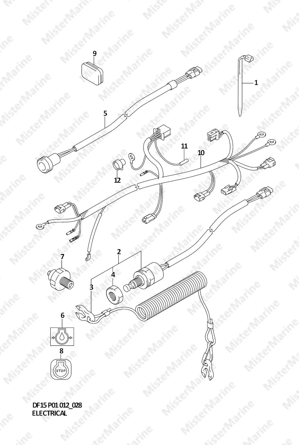 FIG.28 (1-D-5) ELECTRICAL (DF15 P01)