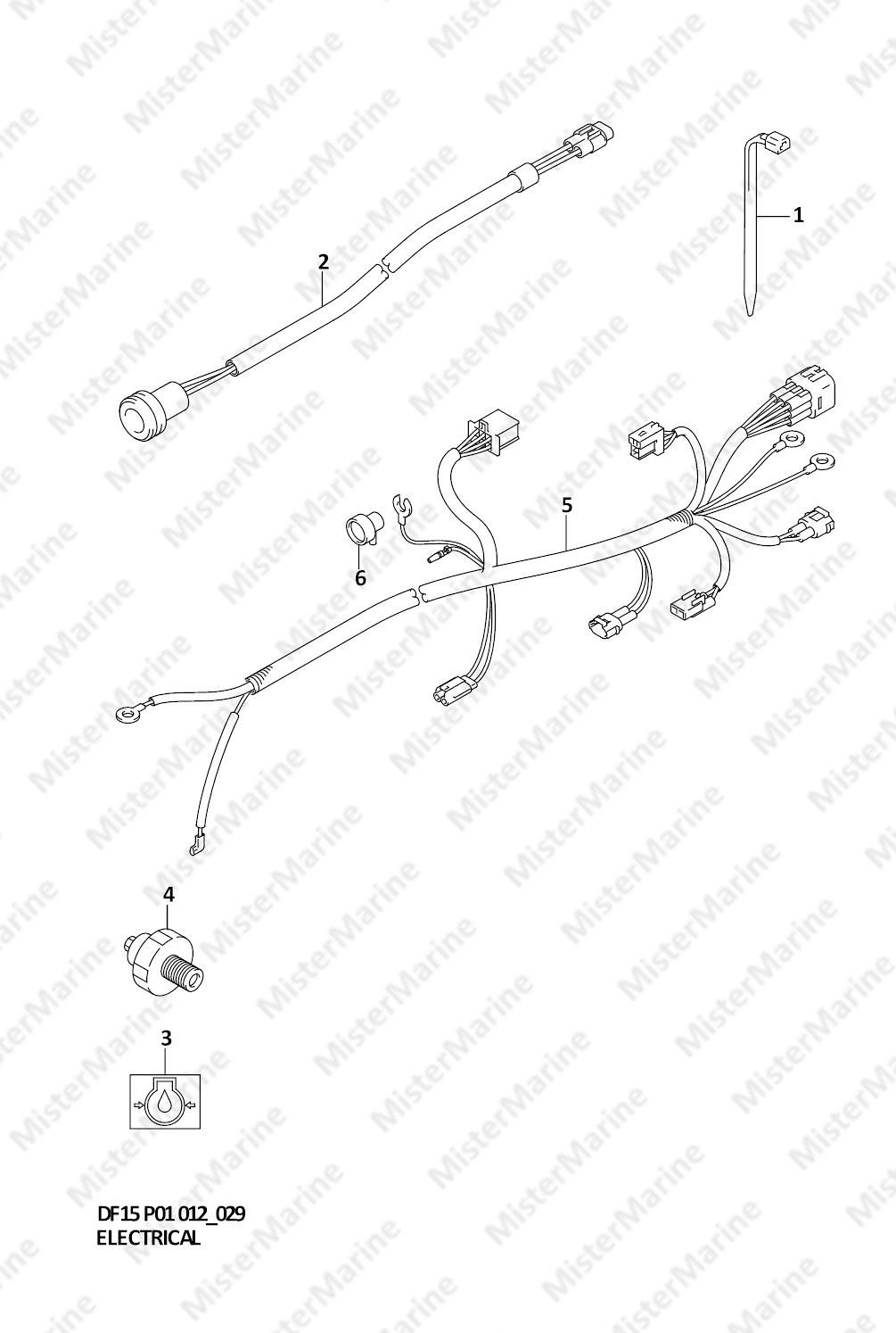 FIG.29 (1-D-6) ELECTRICAL (DF15R P01)