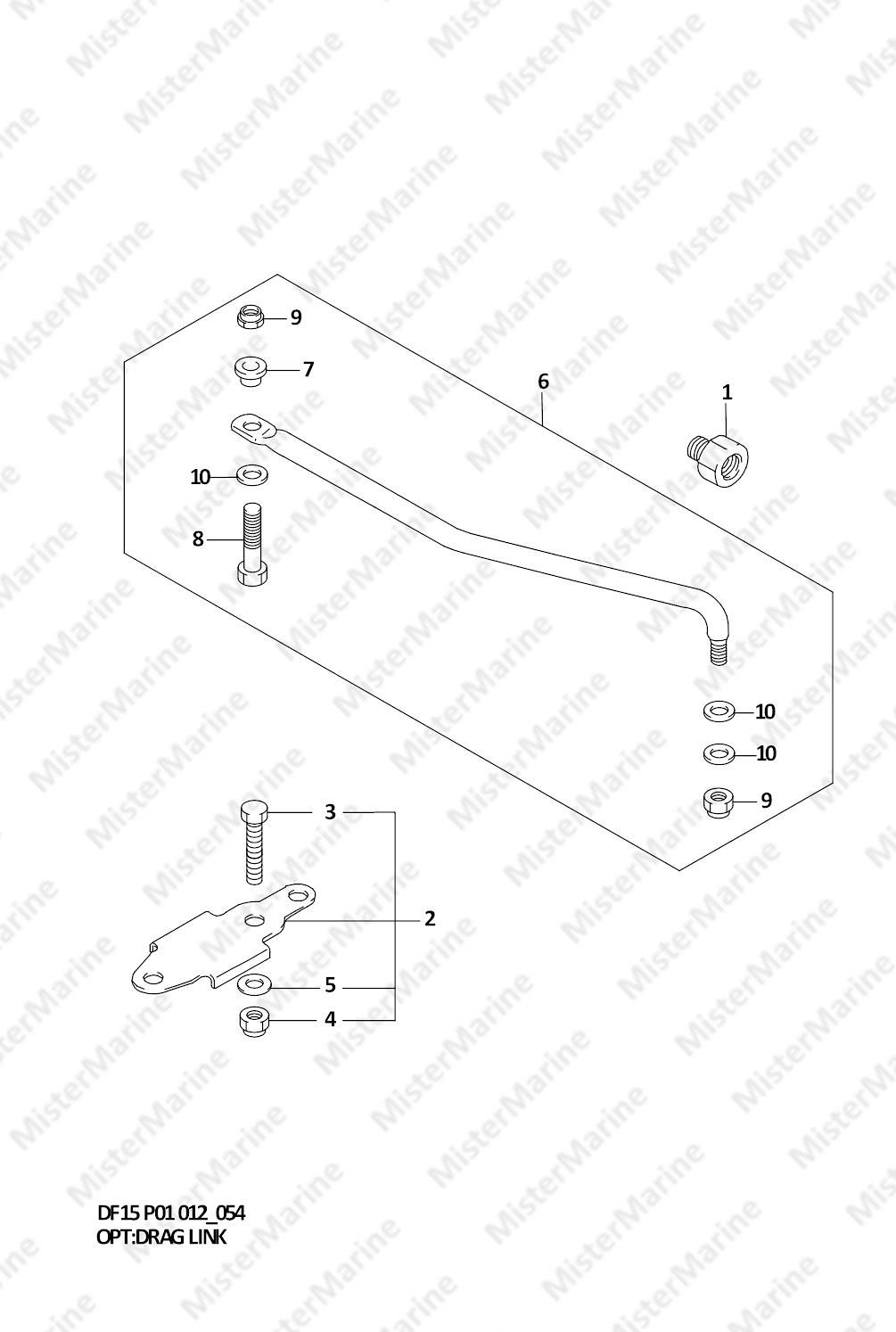 FIG.54 (1-F-12) OPT:DRAG LINK (DF15 P01)