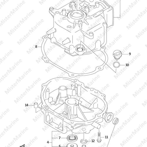 FIG.4 (1-B-5) CYLINDER BLOCK