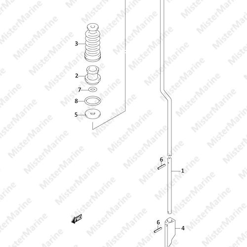 FIG.19 (1-C-6) SHIFT ROD