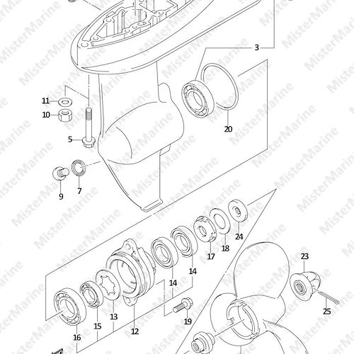 FIG.25 (1-C-13) GEAR CASE
