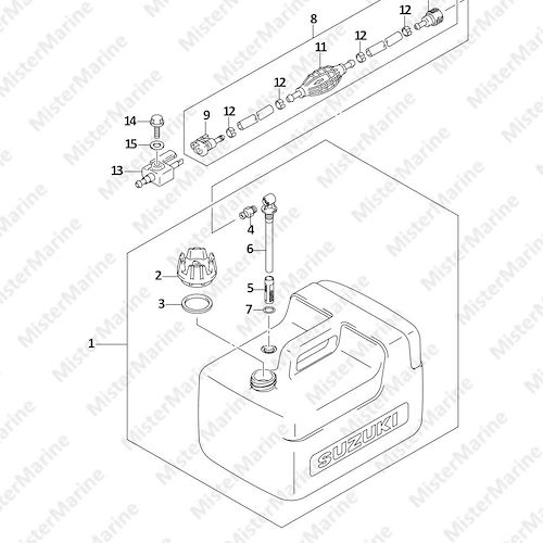 FIG.37 (1-D-11) OPT : FUEL TANK (RESIN) (DF4 P01)