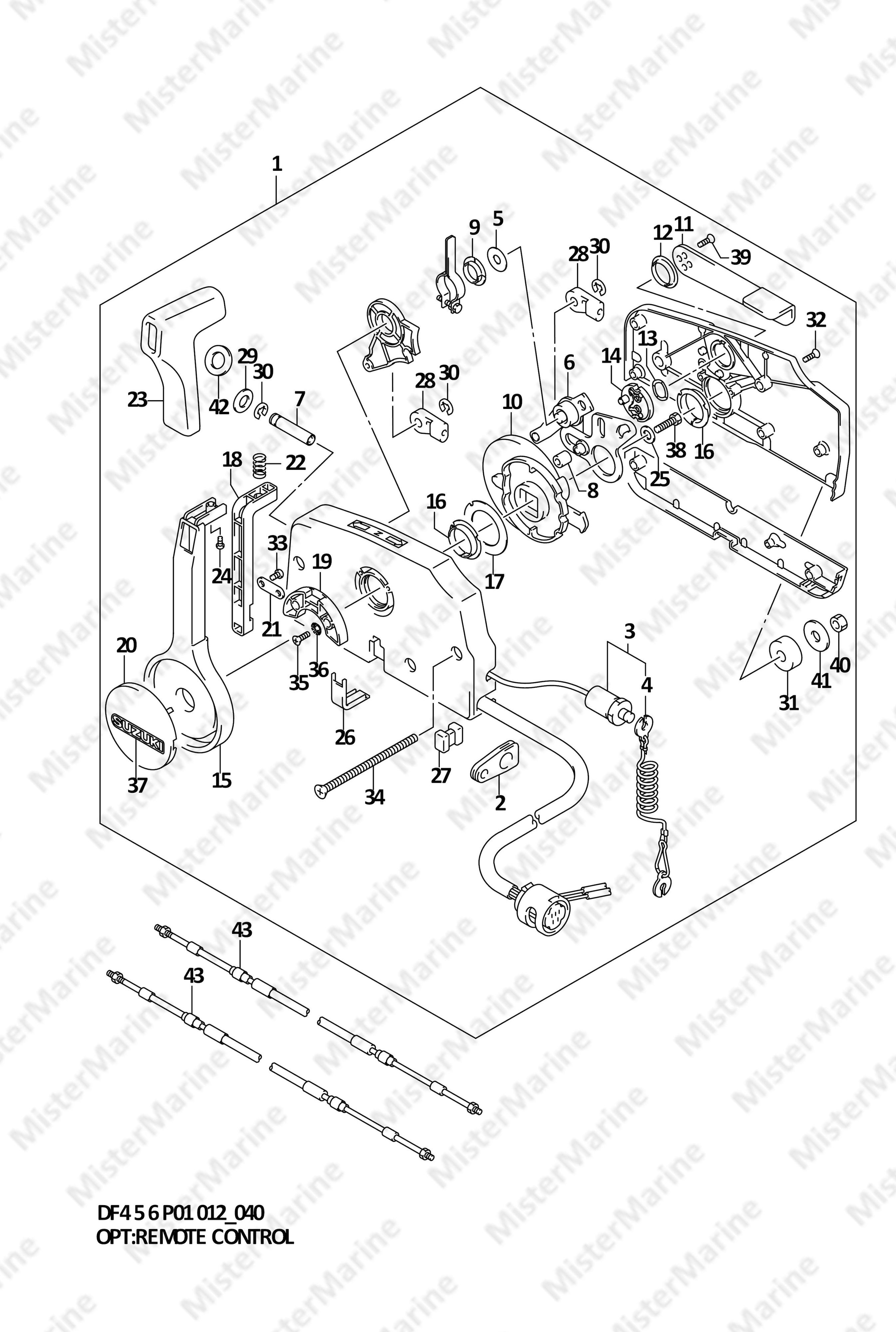 FIG.40 (1-D-14) OPT:REMOTE CONTROL