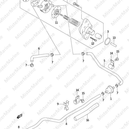 FIG.17 (1-C-7) FUEL PUMP