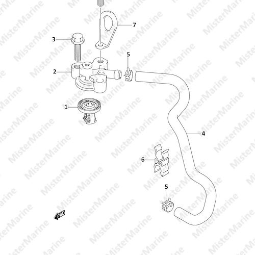 FIG.19 (1-C-9) THERMOSTAT