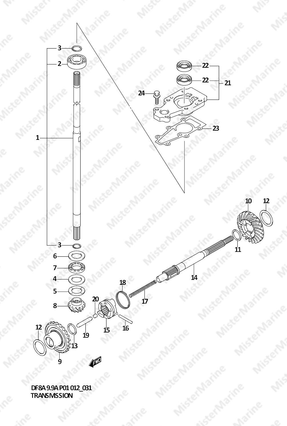 FIG.31 (1-D-7) TRANSMISSION