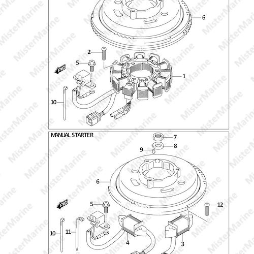 FIG.33 (1-D-10) MAGNETO (DF8A P01)