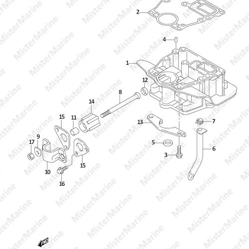 FIG.57 (1-F-8) ENGINE HOLDER