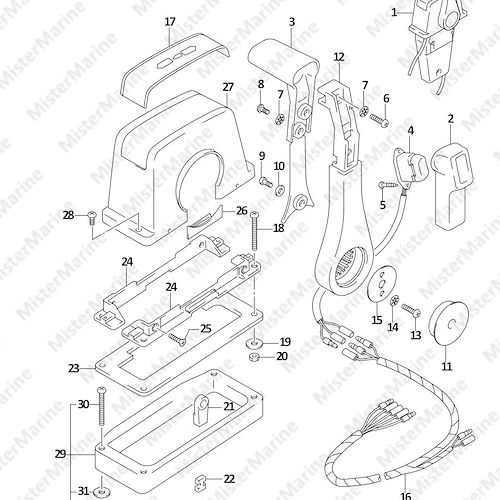 FIG.86 (1-I-2) OPT:REMOTE CONTROL ASSY SINGLE (1)