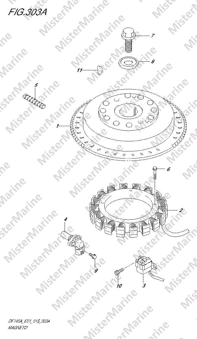 FIG.303A (1-K-13) MAGNETO