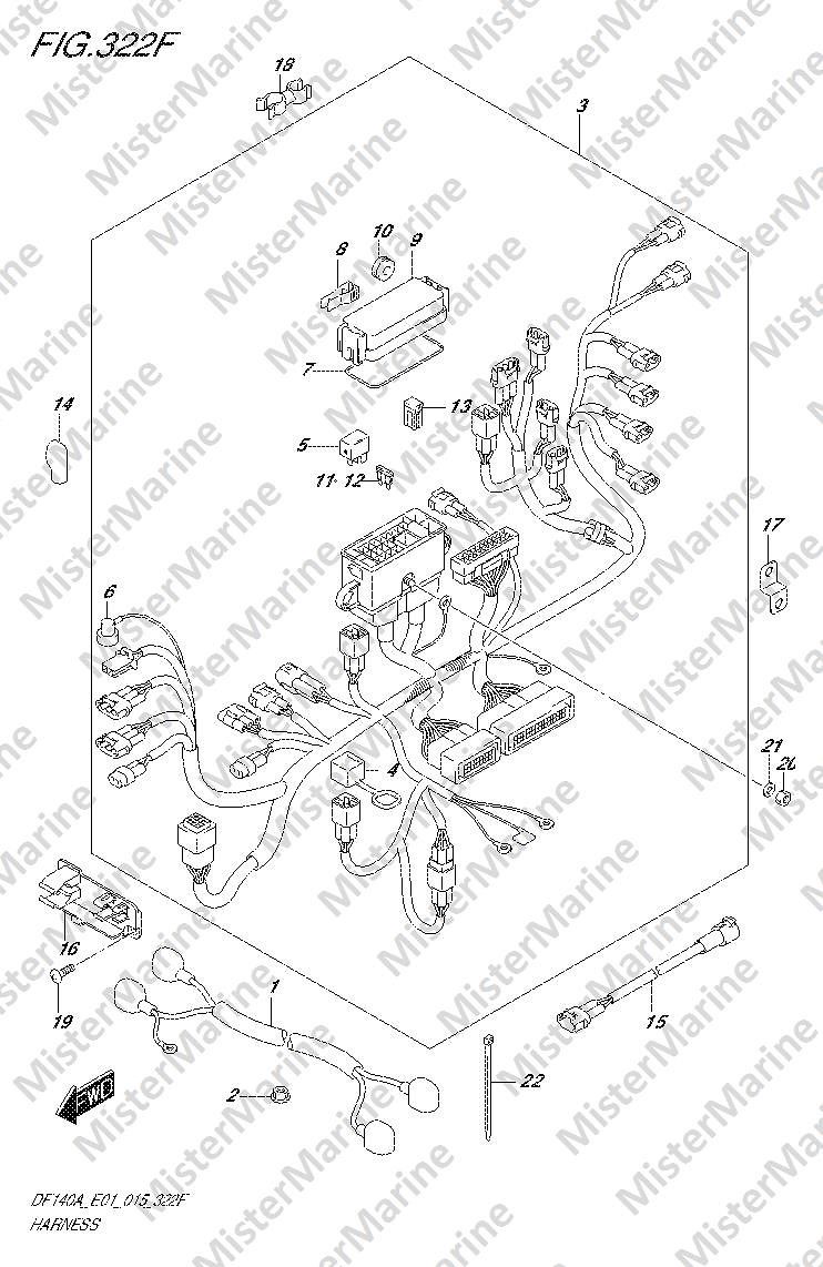 FIG.322F (2-B-2) HARNESS