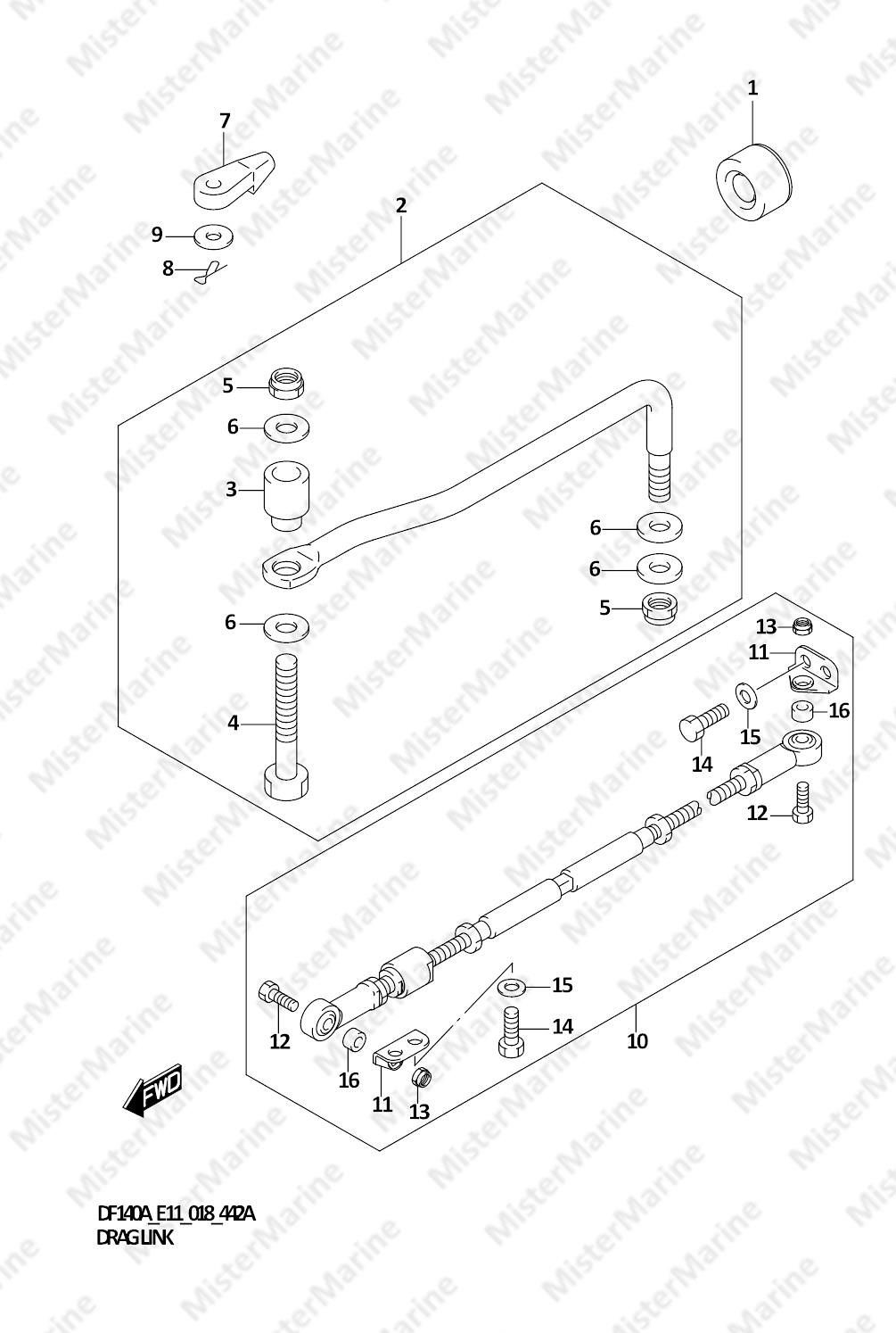 FIG.442A (1-I-13) DRAG LINK
