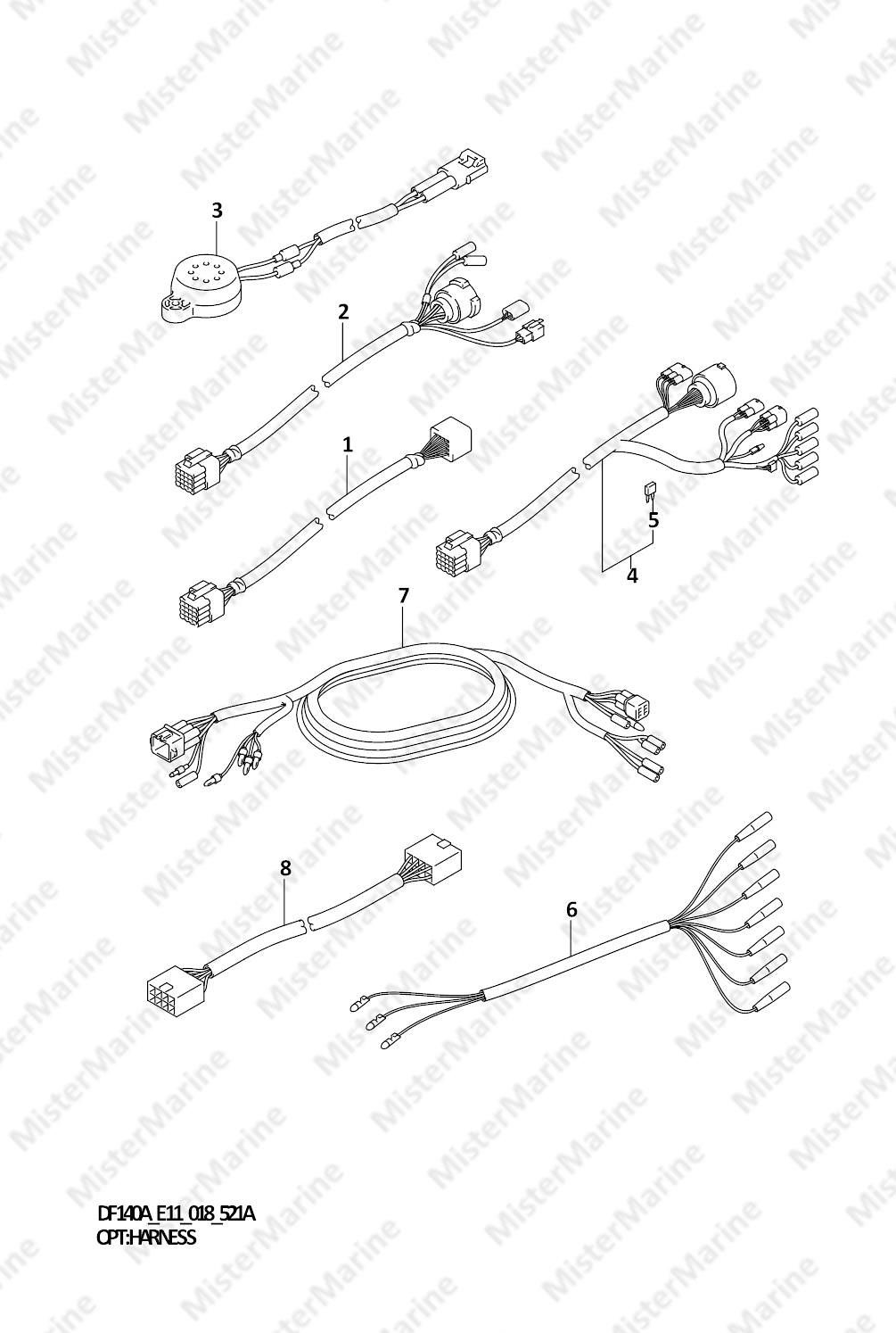 FIG.521A (1-K-14) OPT:HARNESS