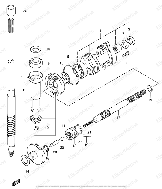 ALBERO TRASMISSIONE 2005 (da 510001 a 510209)