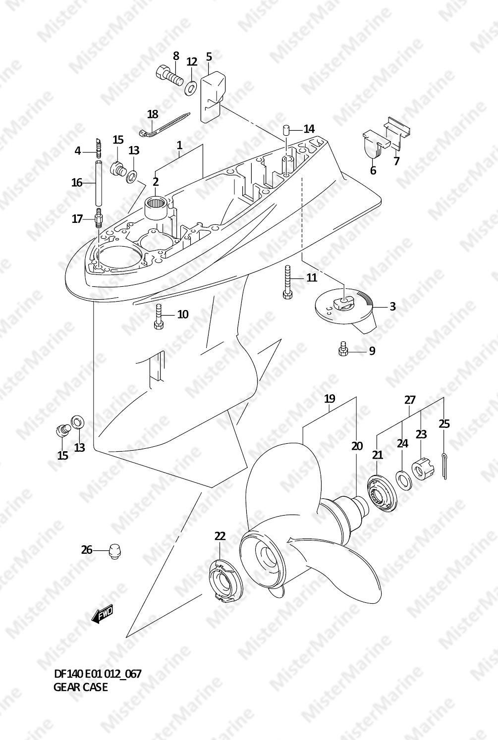 FIG.67 (1-G-10) ELICA (DF140T DESTRO)