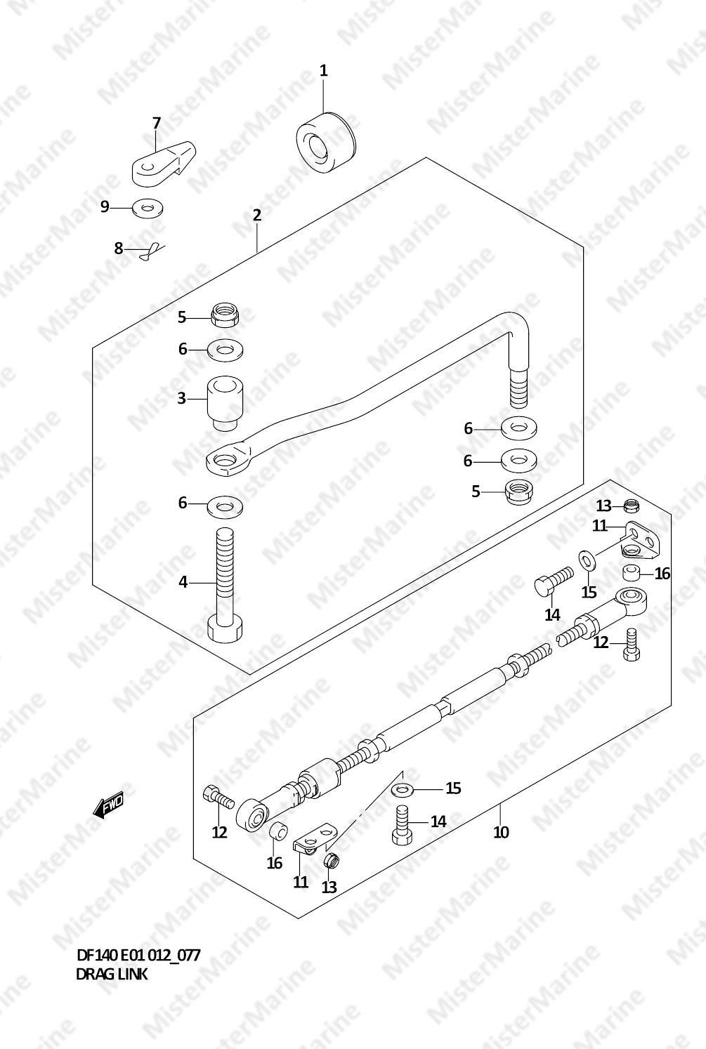 FIG.77 (1-H-6) BARRA COLLEGAMENTO