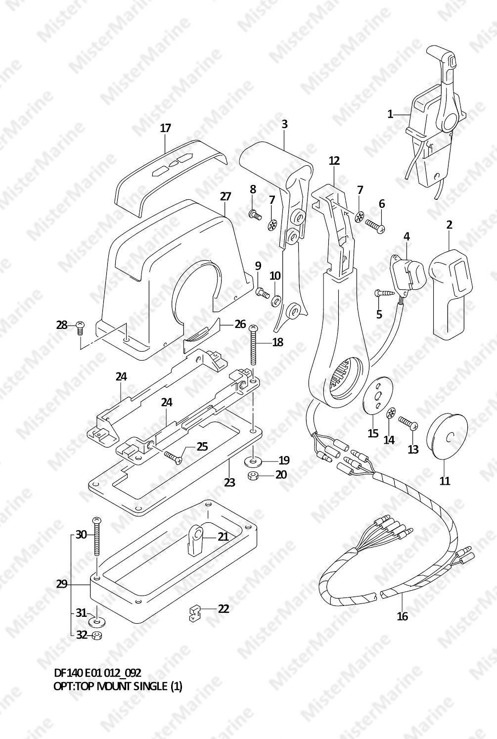 FIG.92 (1-J-3) TELECOMANDO CHIESUOLA (1)