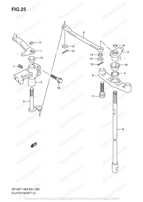 ALBERO FRIZIONE 2002-2003 (T-375471/ Z-371345) 
