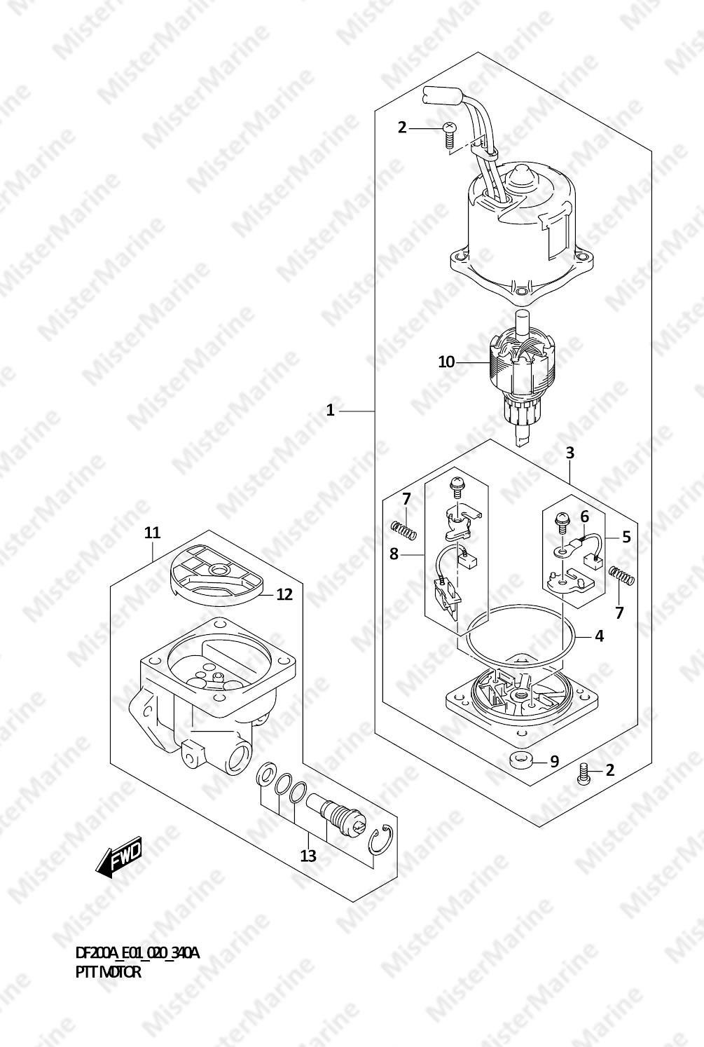 FIG.340A (1-G-5) PTT MOTOR