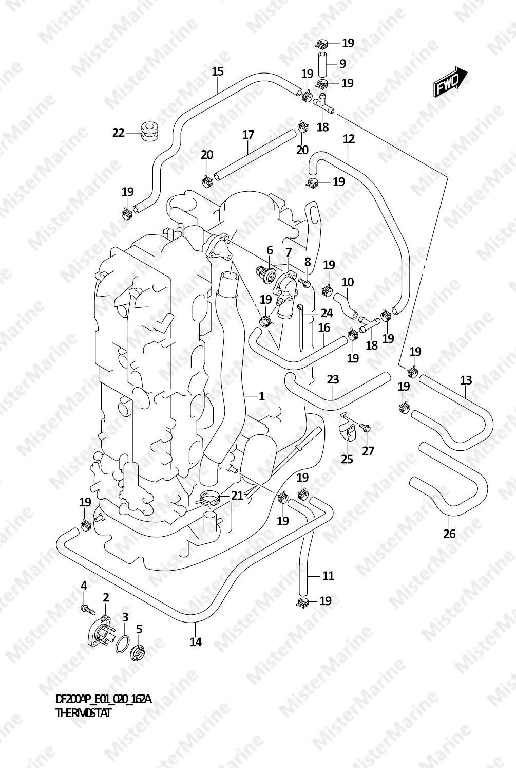 FIG.162A (1-C-13) THERMOSTAT