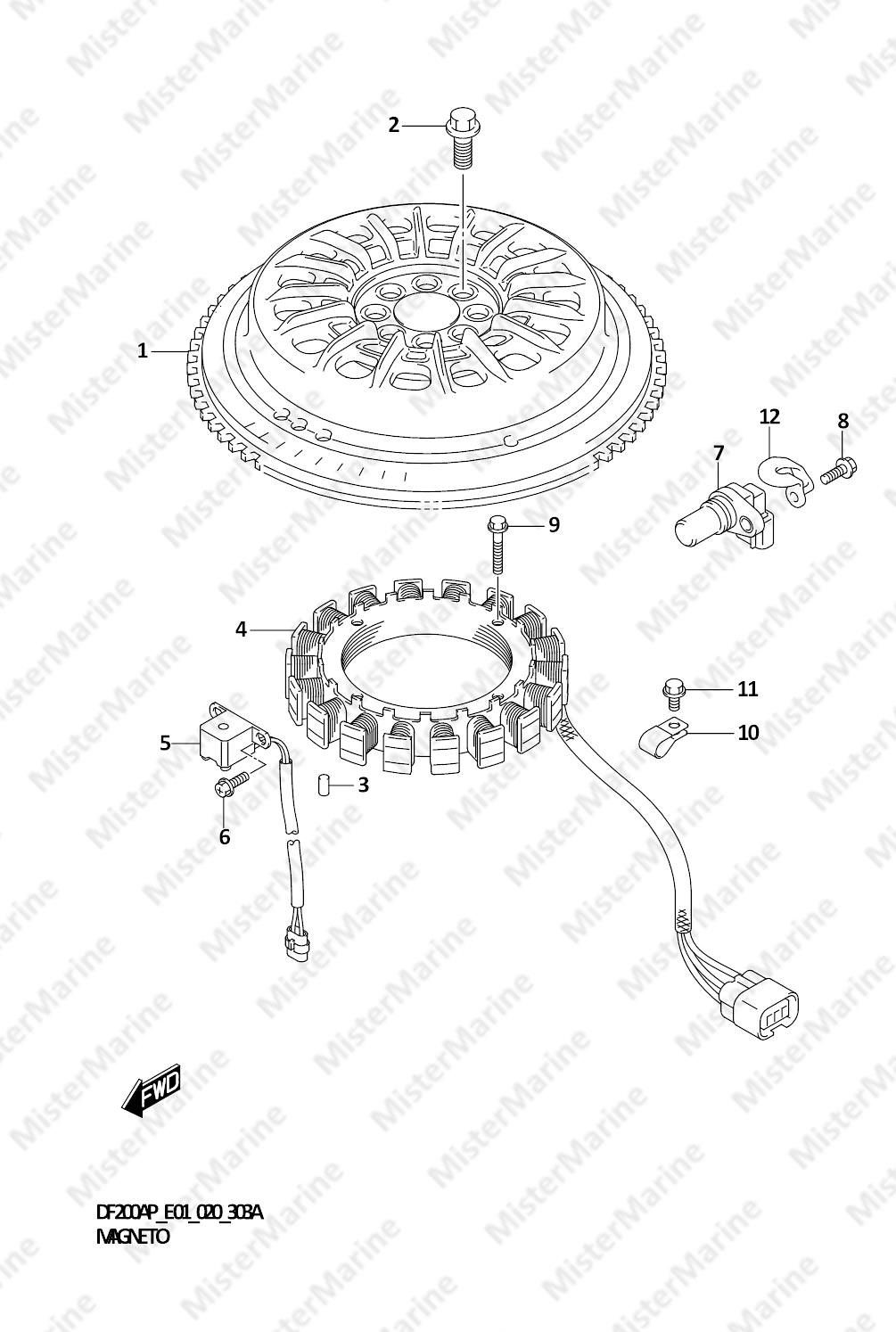 FIG.303A (1-E-8) MAGNETO