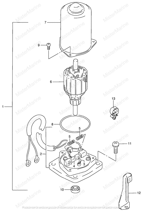 MOTORE ELEVATORE IDRAULICO T MY99-00
