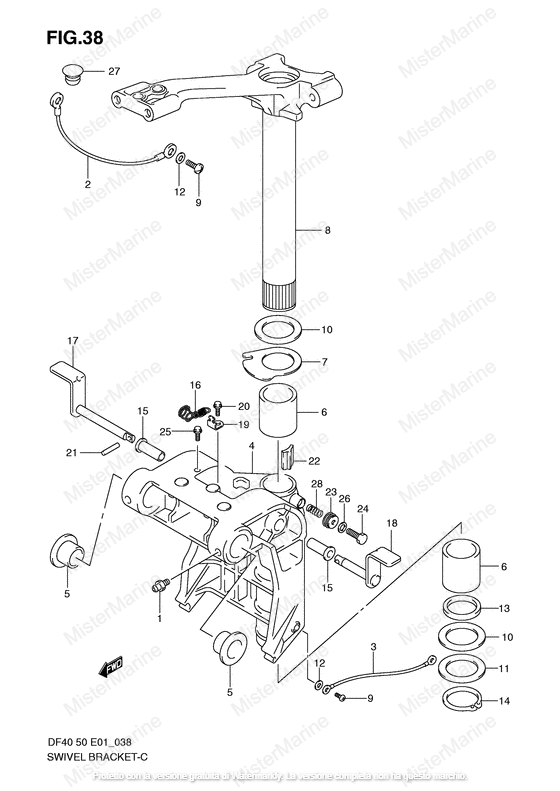 SUPPORTO MOTORE GIREVOLE MY01-10