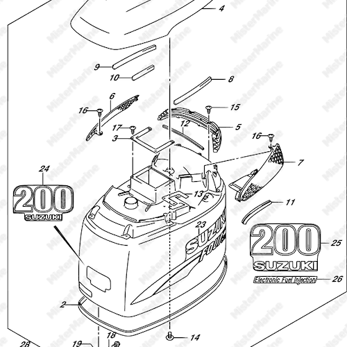 CALANDRA DF200 MY04-09
