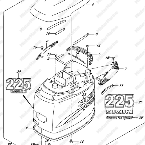 CALANDRA DF225 MY04-09