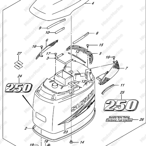 CALANDRA DF250 MY10>