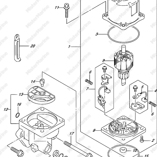 MOTORE ELEVATORE IDRAULICO DF200TL