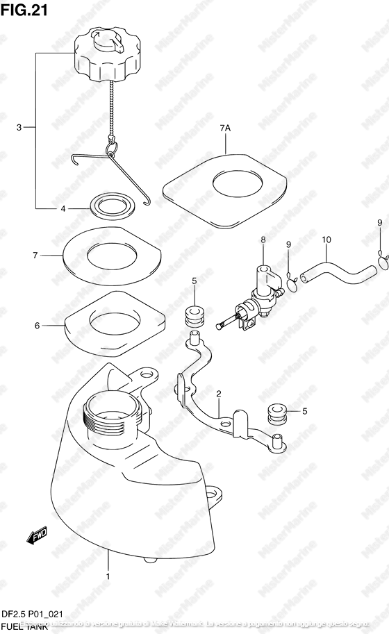 SERBATOIO CARBURANTE