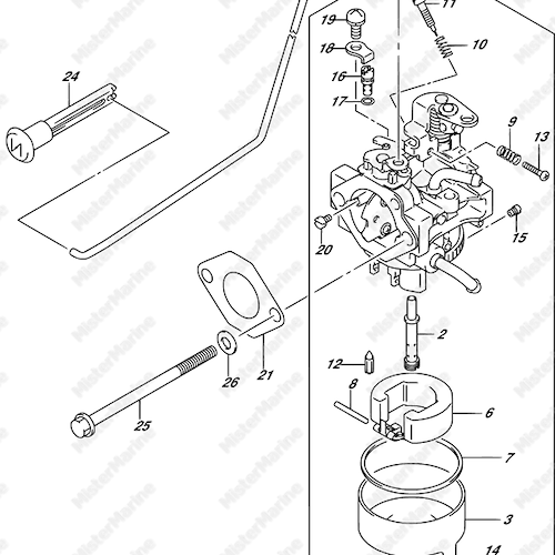 CARBURATORE DF6 MY03