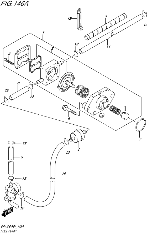 POMPA CARBURANTE DF4 MY02-03