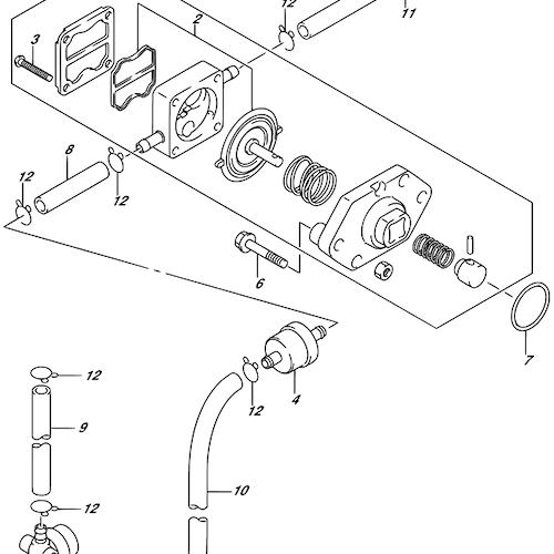 POMPA CARBURANTE DF4 MY02-03