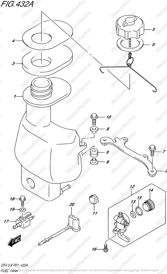 SERBATOIO CARBURANTE
