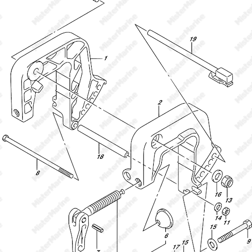 STAFFE SUPPORTO MOTORE