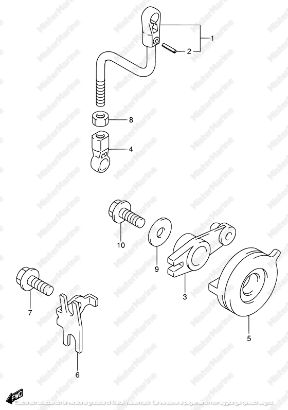 COMANDO GAS DF9.9-DF15 MY05>