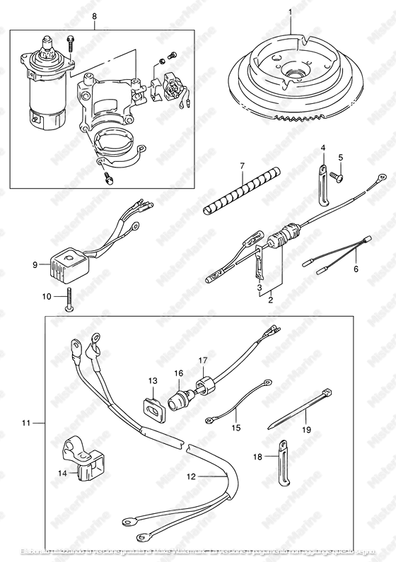 KIT MOTORINO AVVIAMENTO MY04