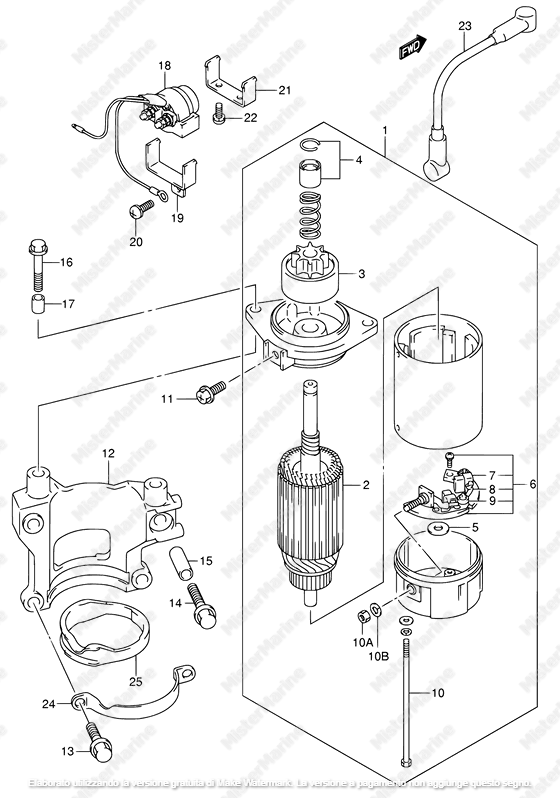 MOTORINO AVVIAMENTO MY04