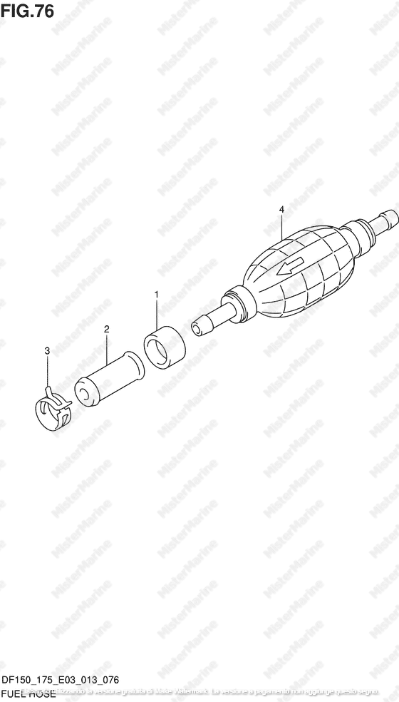 TUBO CARBURANTE