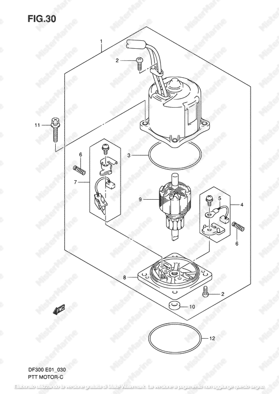 MOTORE ELEVATORE IDRAULICO